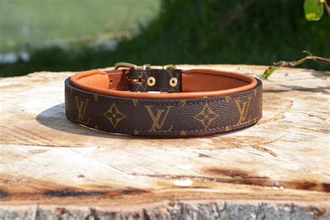 louis vuitton dog collae|Louis Vuitton dog collar small.